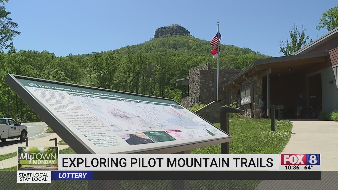 Join us as we explore Pilot Mountain trails for My Town Monday