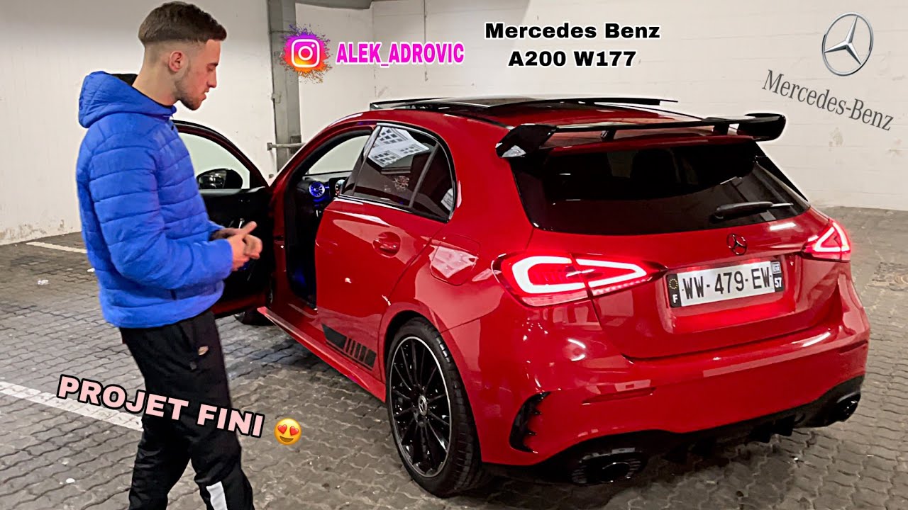 Ma Classe A200 W177 Est devenu MAGNIFIQUE ! Présentation Projet Fini 2020 (A35 AMG AERO) 4k