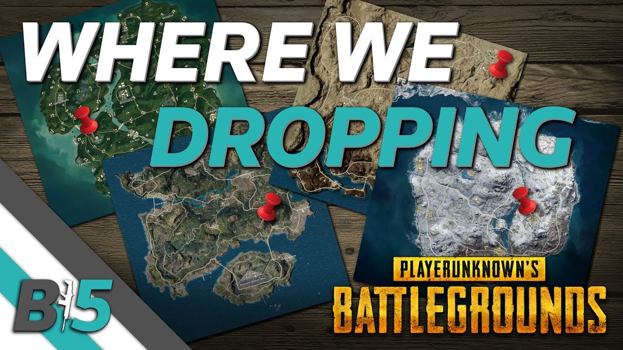 Best Landing Spots On All Maps | PUBG Xbox One/PS4