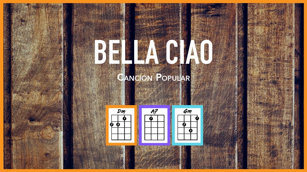 🎵 Como tocar BELLA CIAO (La Casa de Papel) - Ukelele Tutorial-Cover FÁCIL