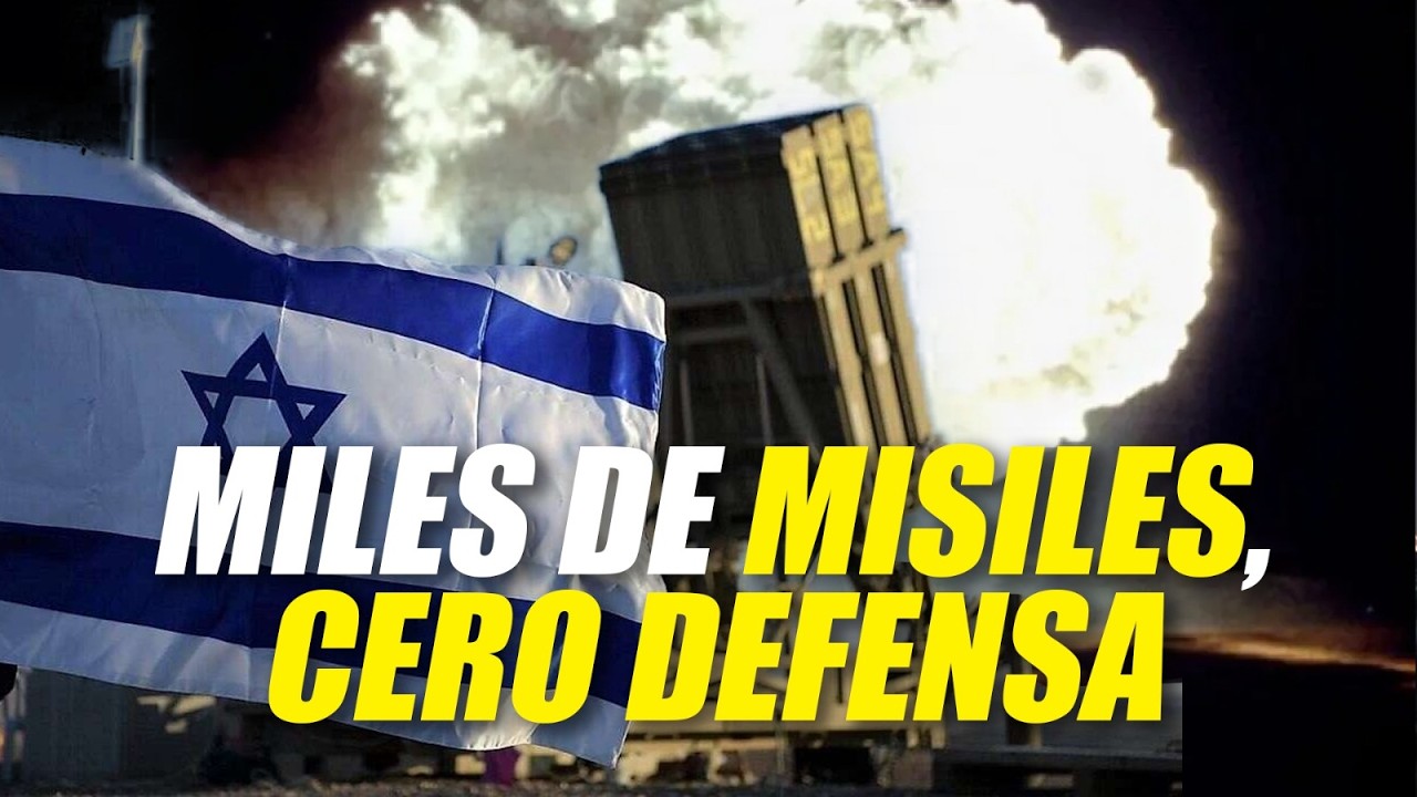 Miles de misiles, cero defensa: el verdadero miedo detr&aacute;s de Israel - Desde las Calles de Israel