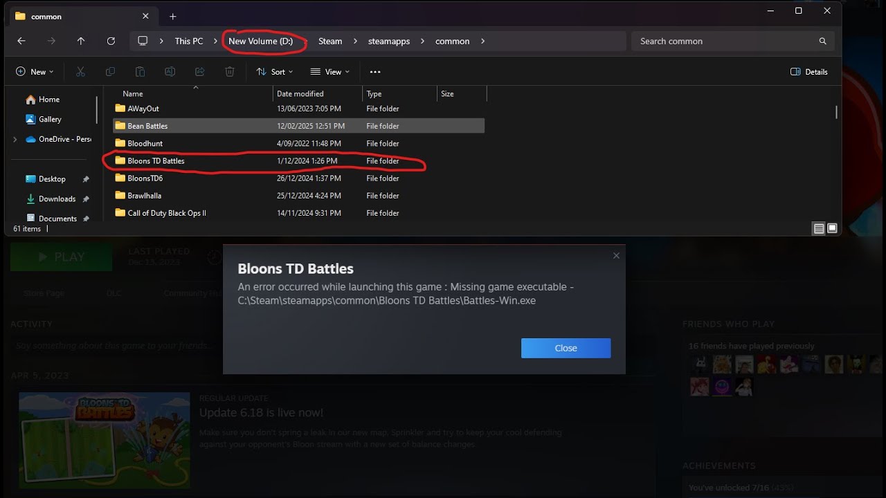 FIX Steam Not Detecting Installed Games!