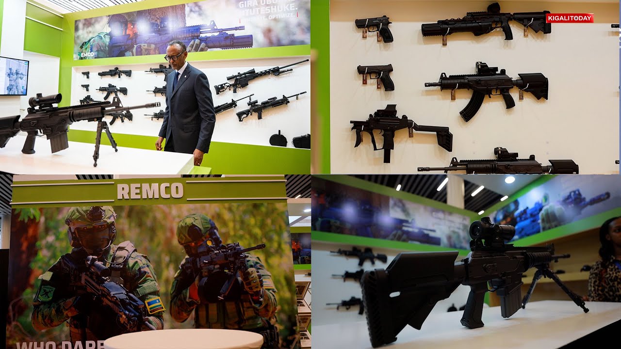 Dore Intwaro zigezweho zamurikiwe i Kigali, zimwe zikorerwa mu Rwanda