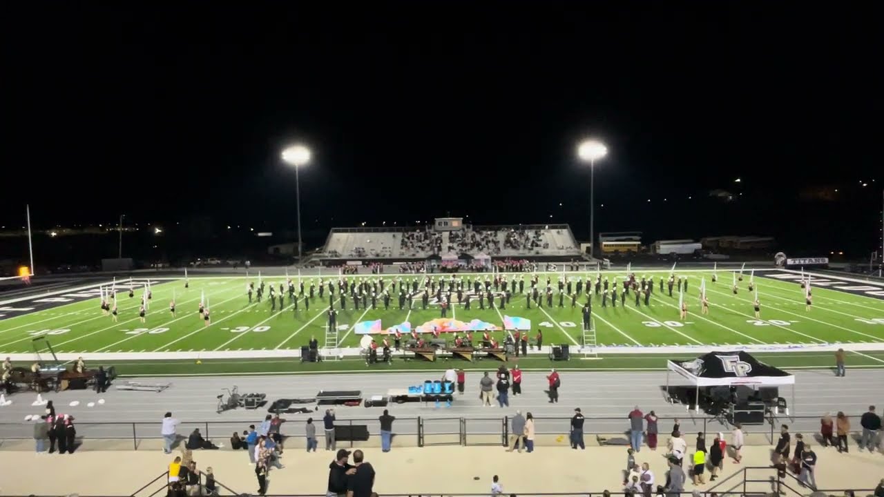Gadsden City Marching Titans “Once upon a dream” at Fort Payne October 11, 2024