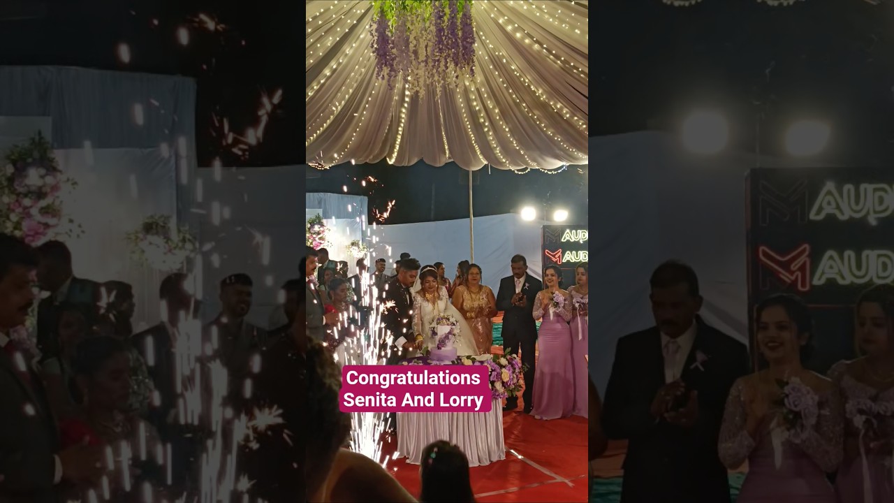 Senita Weds Lorry#wedding#music#marriage#new#couple#life#love#viral#reels#shorts#dance#trending#cake