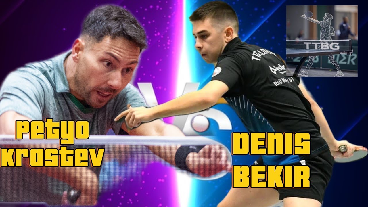 Petyo Krastev - Denis Bekir Table Tennis National singles championship