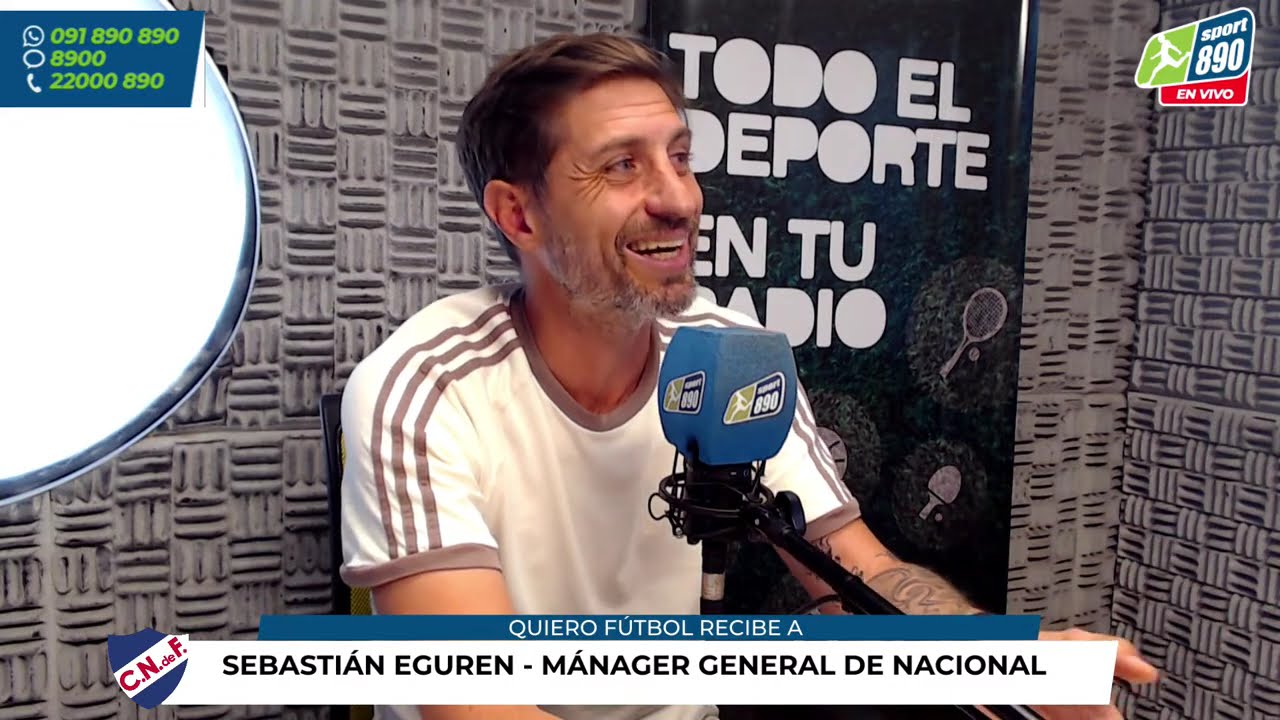 SEBASTI&Aacute;N EGUREN EN QUIERO F&Uacute;TBOL