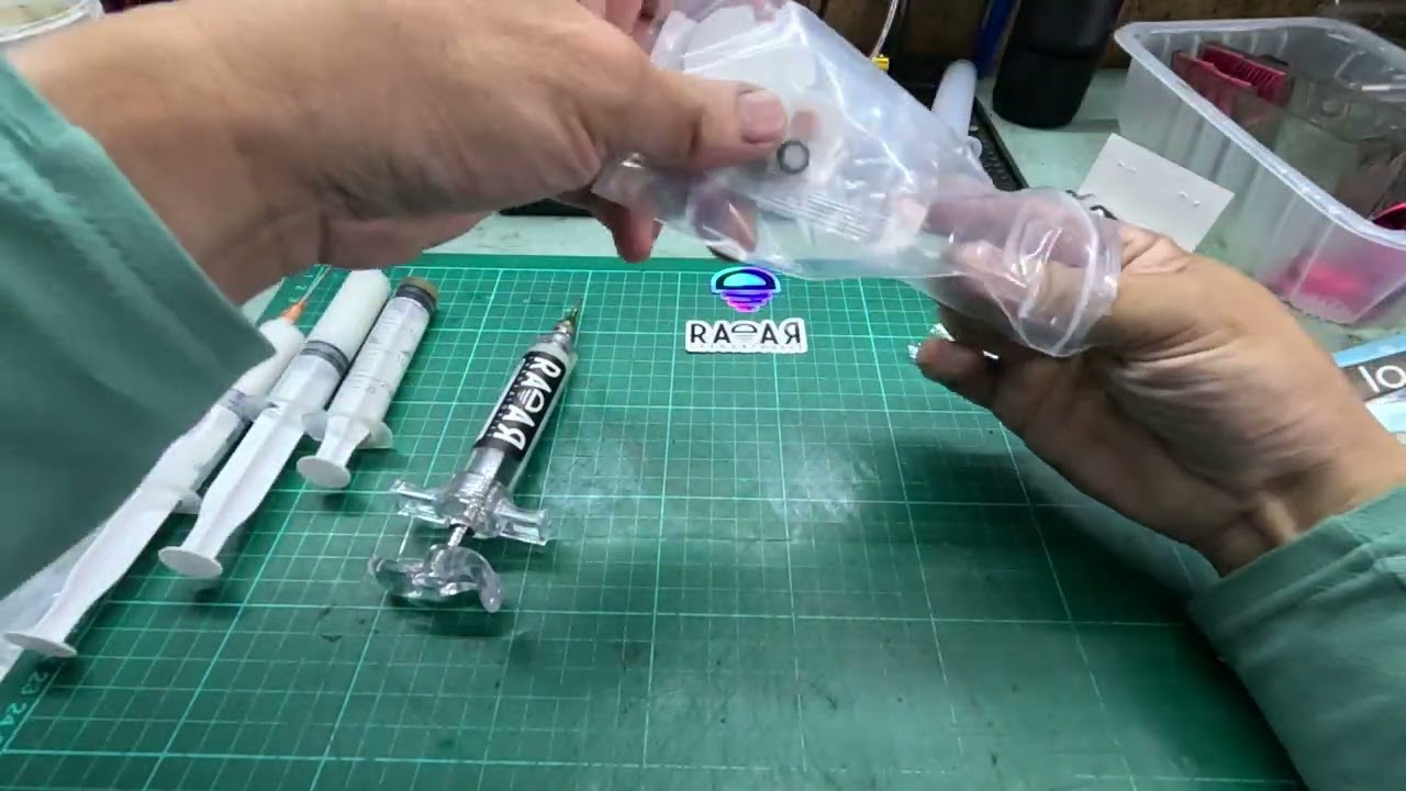 Radar Laboratories grease syringes