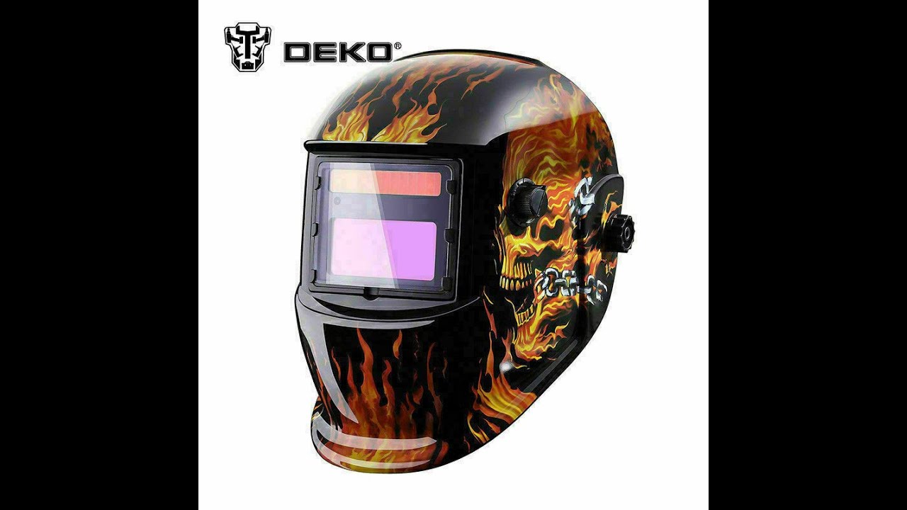 $20 DEKO Solar Auto Darkening Welding Helmet Review and Demo