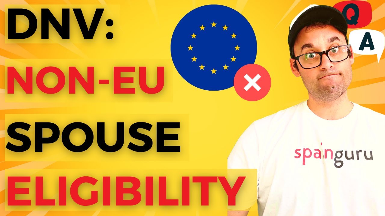 Can the non EU spouse of an EU national apply for the Spanish Digital Nomad Visa?
