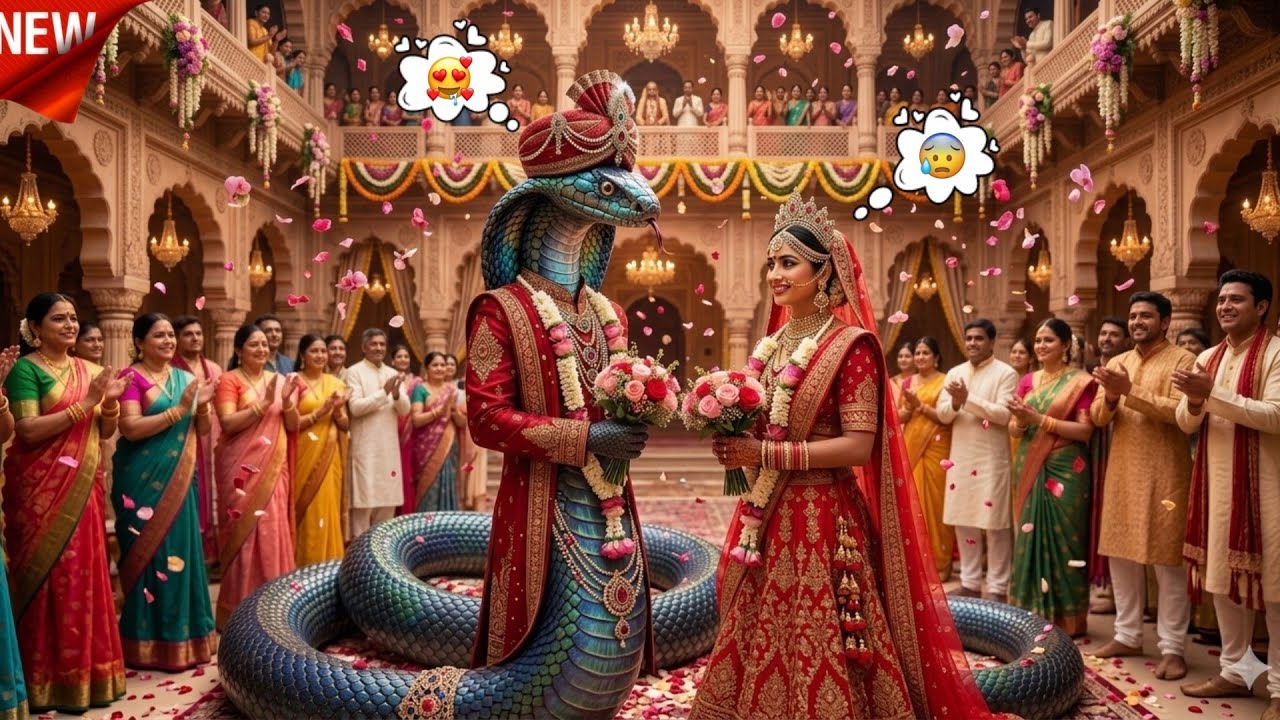 साँप ने की एक राजकुमारी से शादी और फिर क्या हुआ ll #snakelovestory