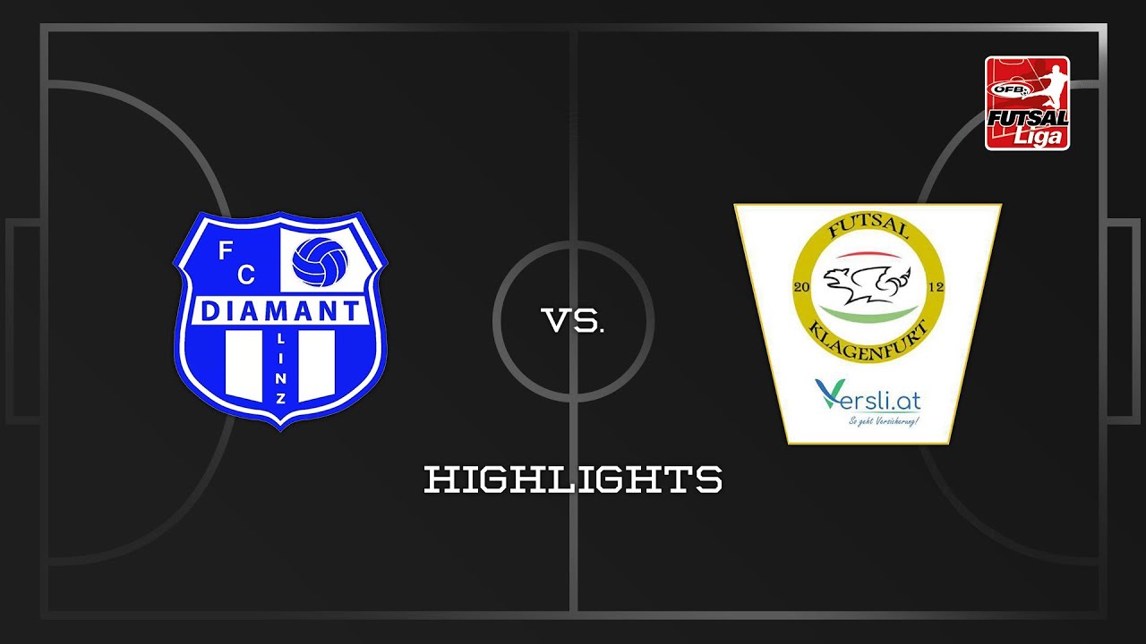 Highlights | FC Diamant Linz : Futsal versli.at Klagenfurt - 8:7 n.P. | 1. ÖFB Futsal Liga