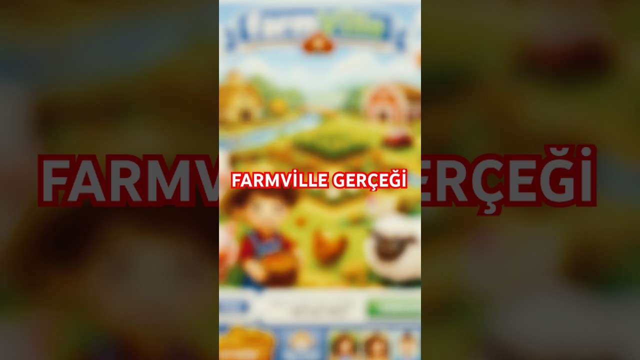 FarmVille Ger&ccedil;eği&hellip; Şok Olacaksınız!