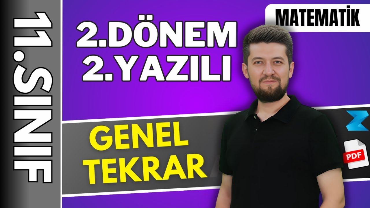 11. sınıf matematik 2. dönem 2. yazılı konu anlatımı 🔵 Full Tekrar / Genel Tekrar 2025
