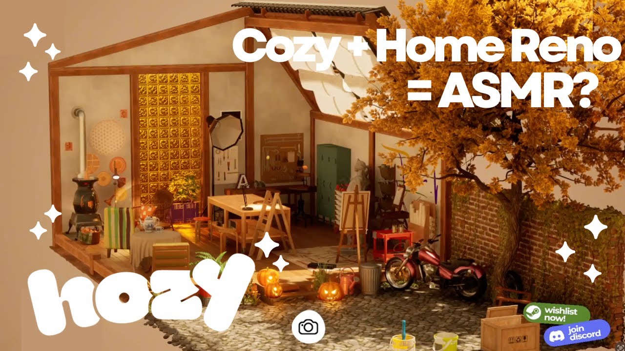 Let's get Hozy! Soft Spoken ASMR gameplay Cozy Home Renovation game