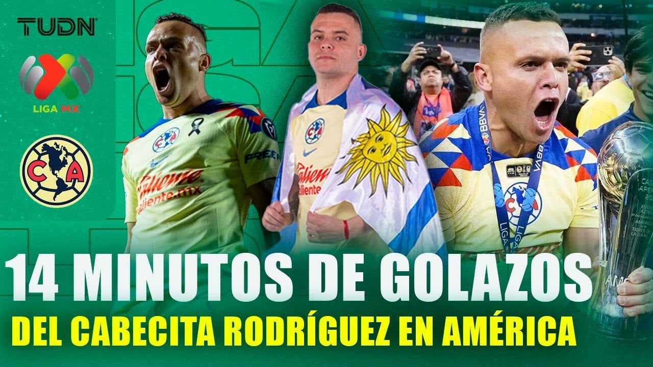 ¡Momento de revivir TODOS LOS GOLES DEL 'CABECITA' RODRÍGUEZ CON EL AMÉRICA! | TUDN