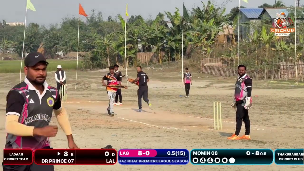 Hazirhat Premier League season 3 Thakuranbari Cricket Club vs  Lagan Cricket Team 