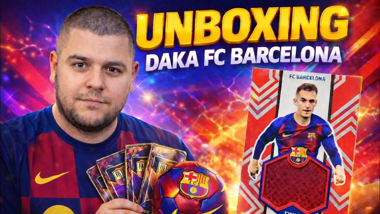 UNBOXING DAKA TOP AUDIENCE FC BARCELONA 