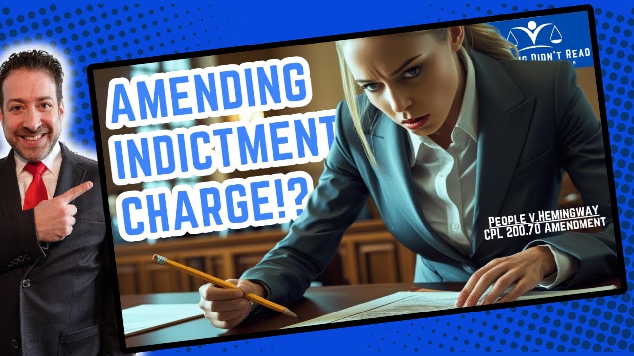 Amending the Criminal Charge After Trial!? People v. Hemingway