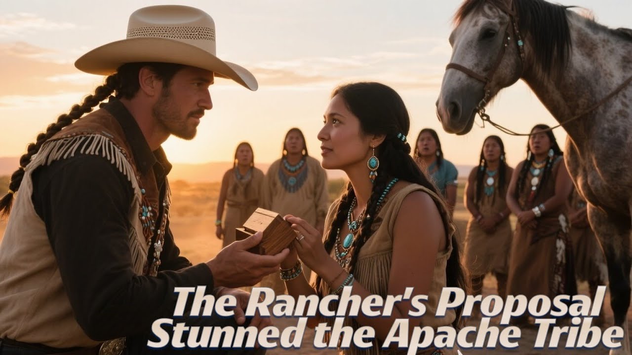 “A Thousand Horses for One Night with Your Wife”… The Rancher’s Proposal Stunned the Apache Tribe