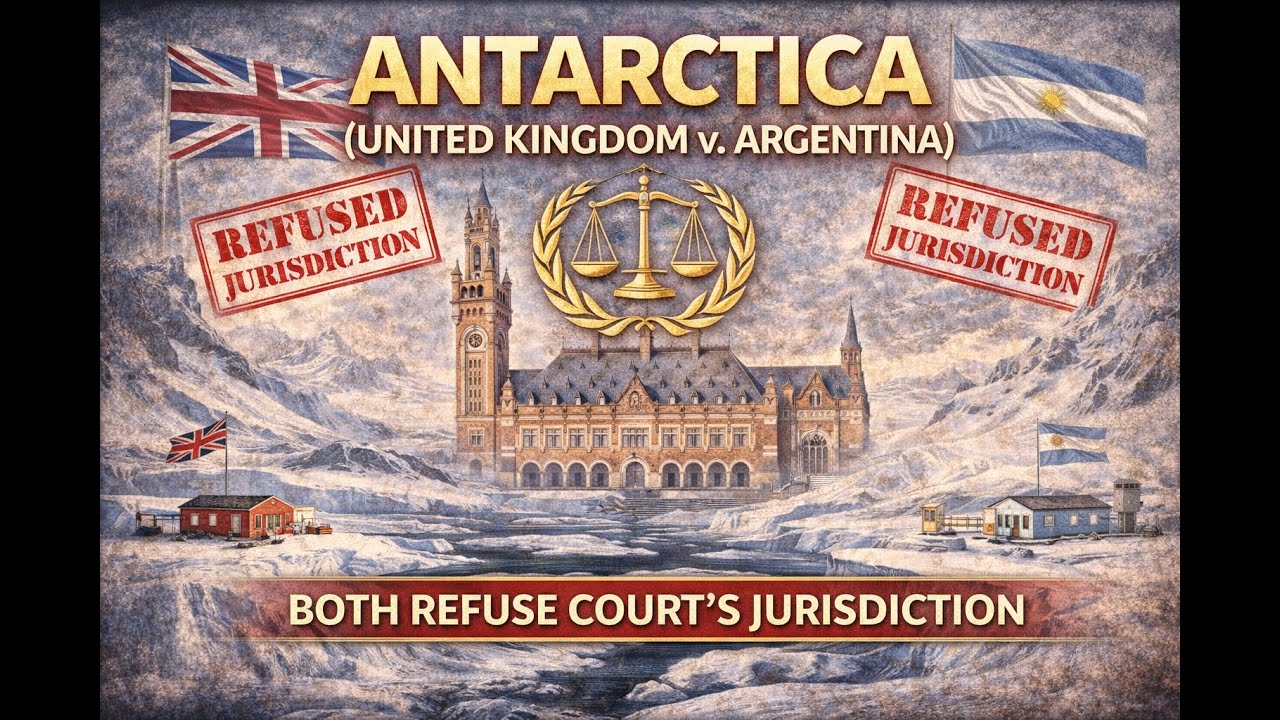 ICJ Case: Antarctica (United Kingdom vs. Argentina)