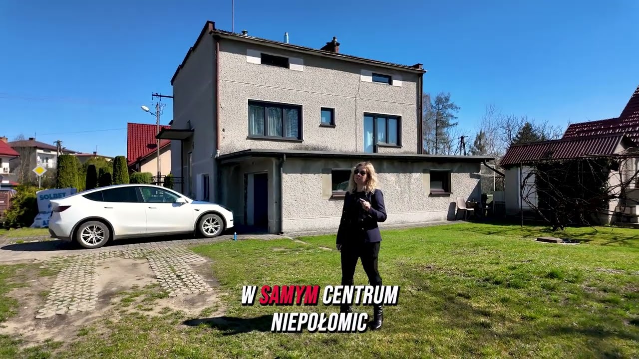Dom w centrum Niepołomic