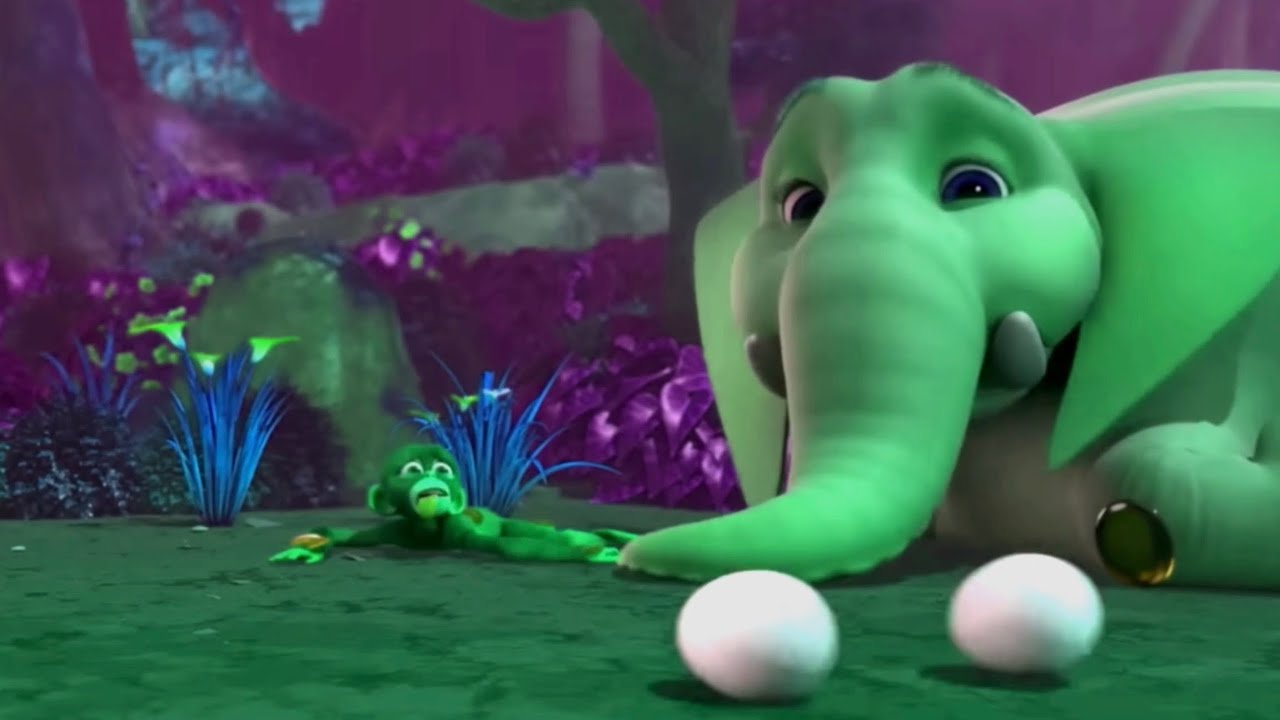 JUNGLE BEAT/The Mama Ostrich Find for her Egg ( )Sponsored by Gamavision Csupo 2001 Effects