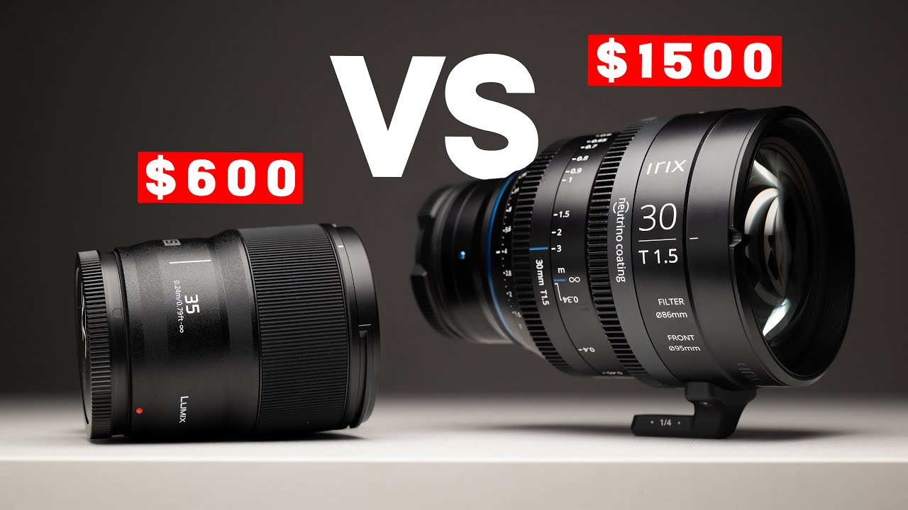 $600 Prime Vs $1500 Cine Lens (Worth The Money?)
