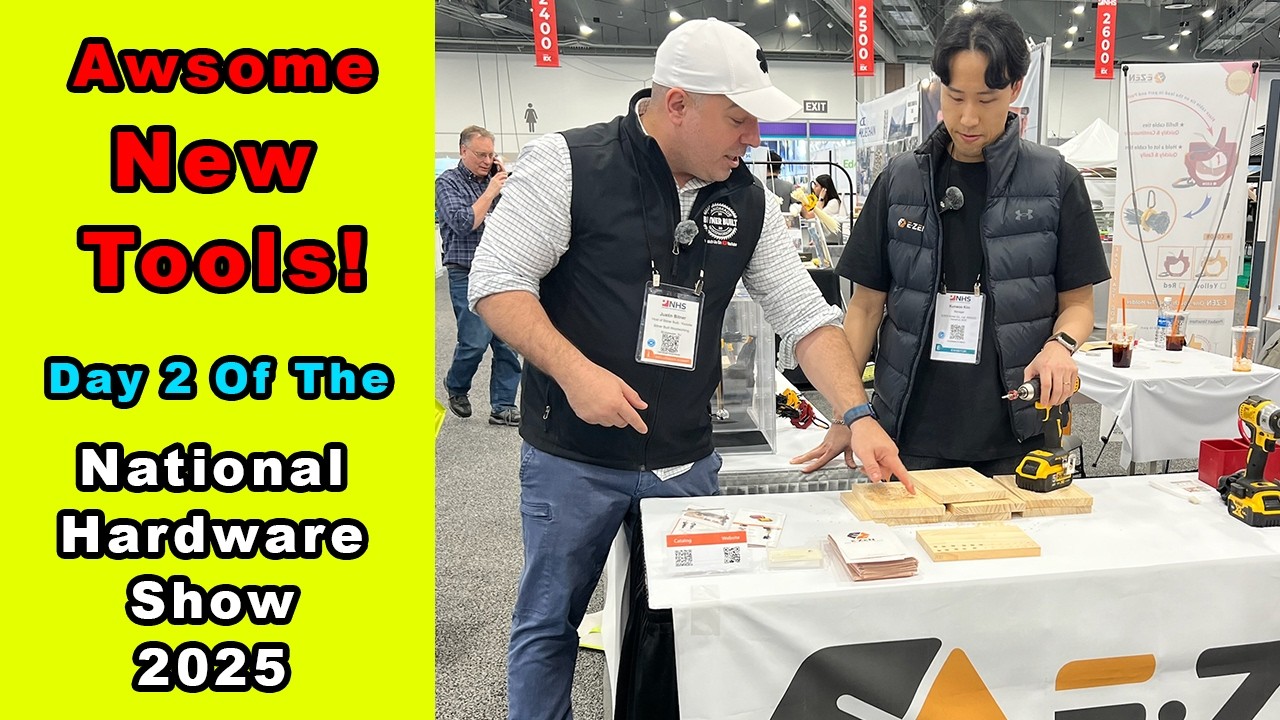 Amazing New Tools at the National Hardware Show 2025 - Day 2