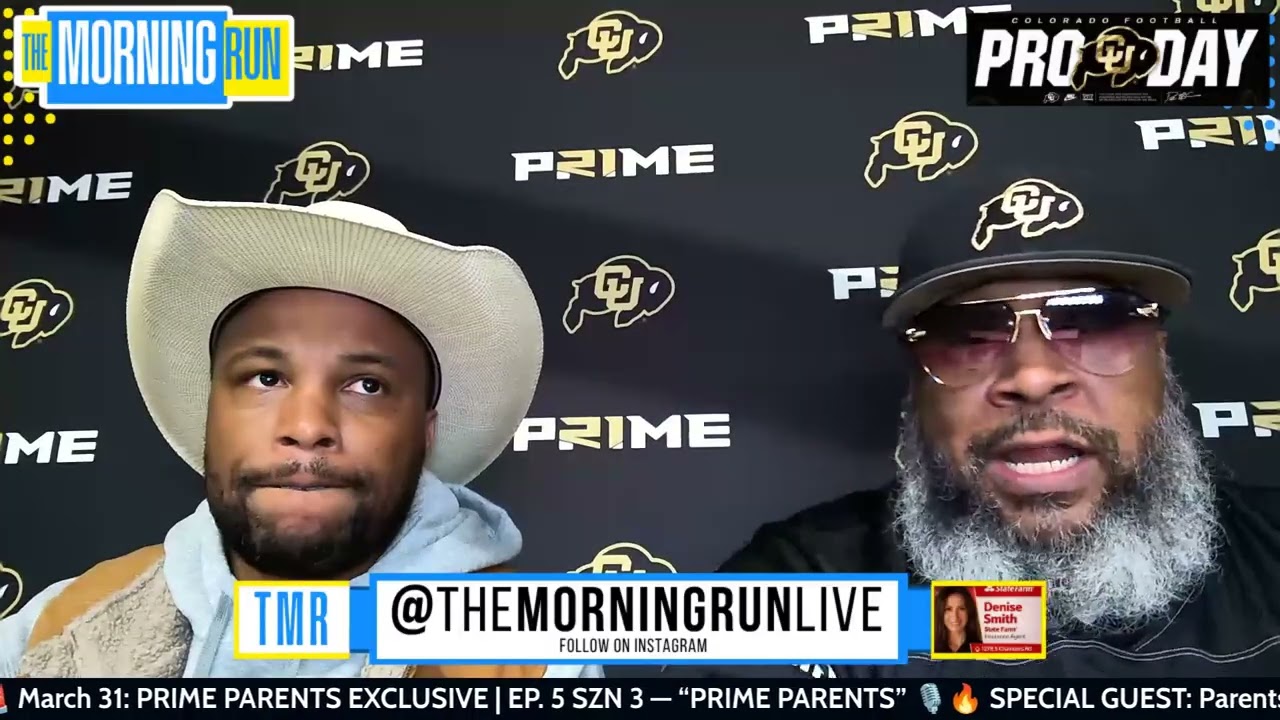 Coach Brennan Marion Straight Talk Live from CU Buffs ProDay