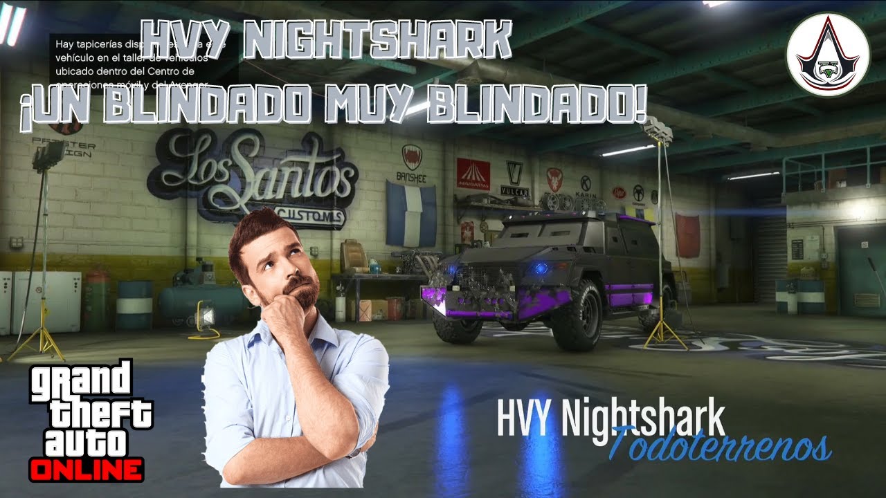 ¿VALE LA PENA COMPRAR LA HVY NIGHTSHARK? ¿ES REALMENTE EL MEJOR BLINDADO DEL JUEGO? | GTA V Online