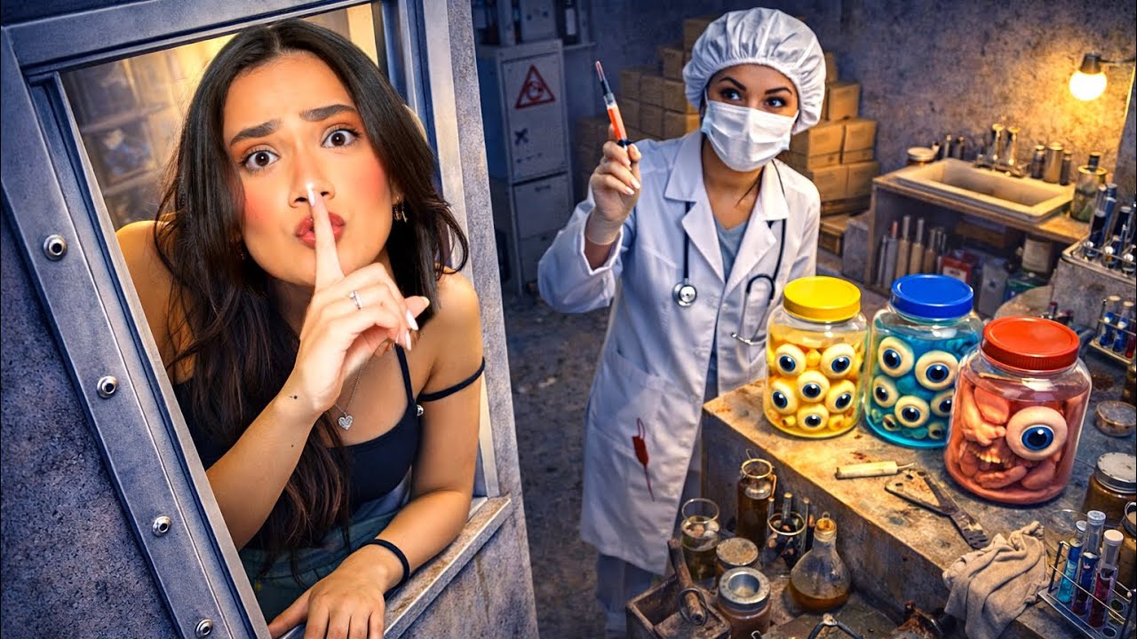 DESCOBRI QUE A MÉDICA LOUCA ESTÁ MORANDO NA MINHA CASA! 