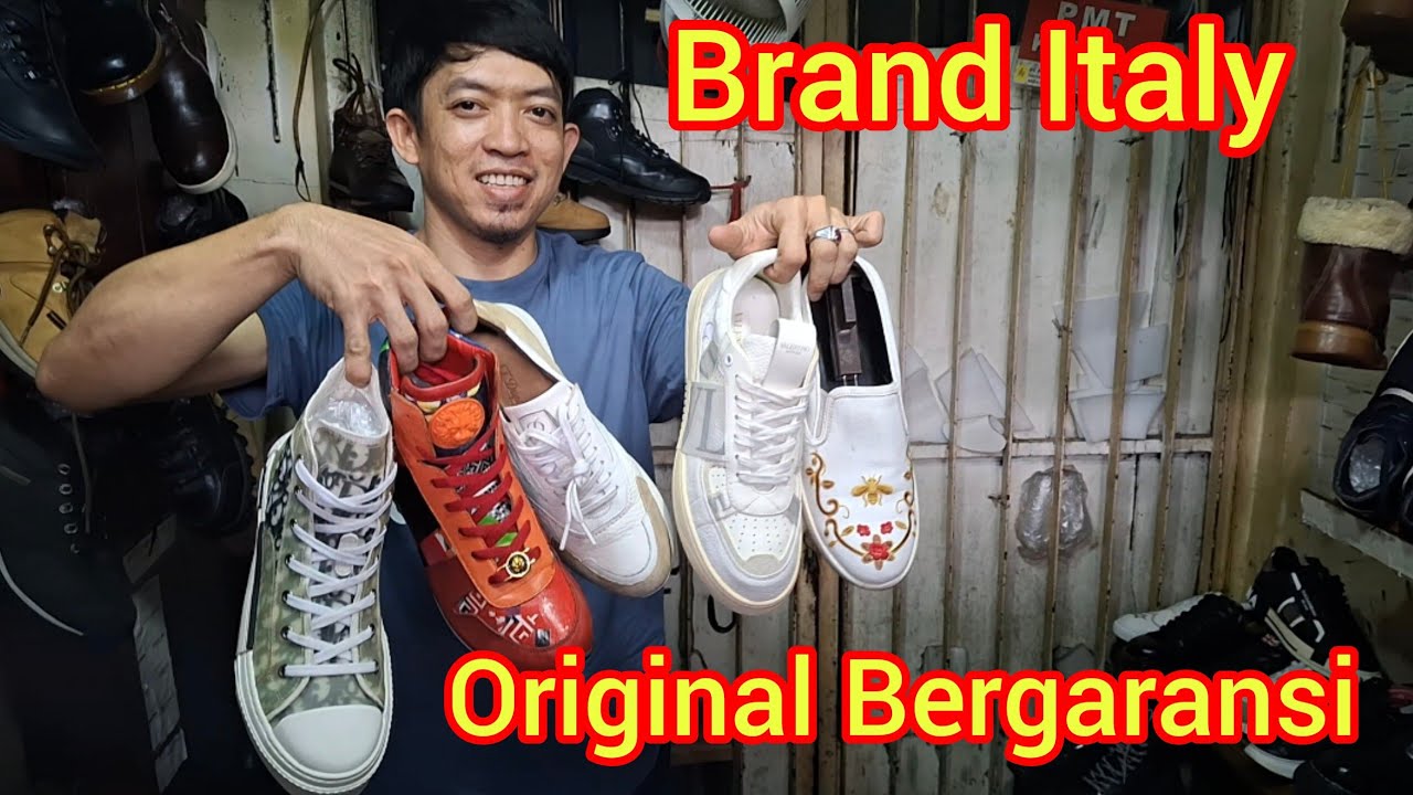 ORIGINAL‼️KULIT ASLI‼️ BRAND ITALY‼️ BERANI ‼️GARANSI