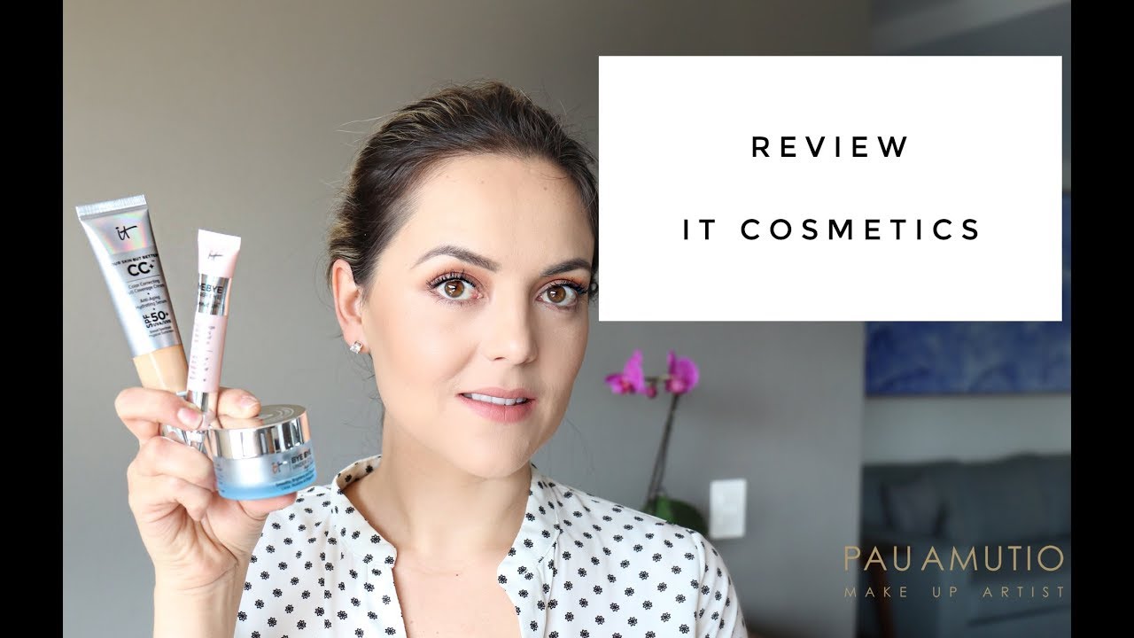 review IT COSMETICS  bye bye under eyes illumination / bye bye pores / cc+  your skin but better