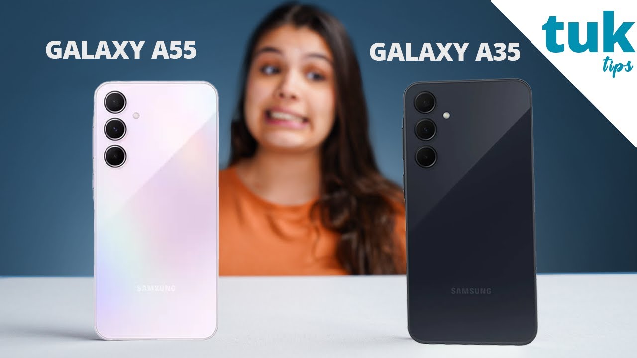 Por que o Galaxy A35 é melhor que o Galaxy A55? comparativo