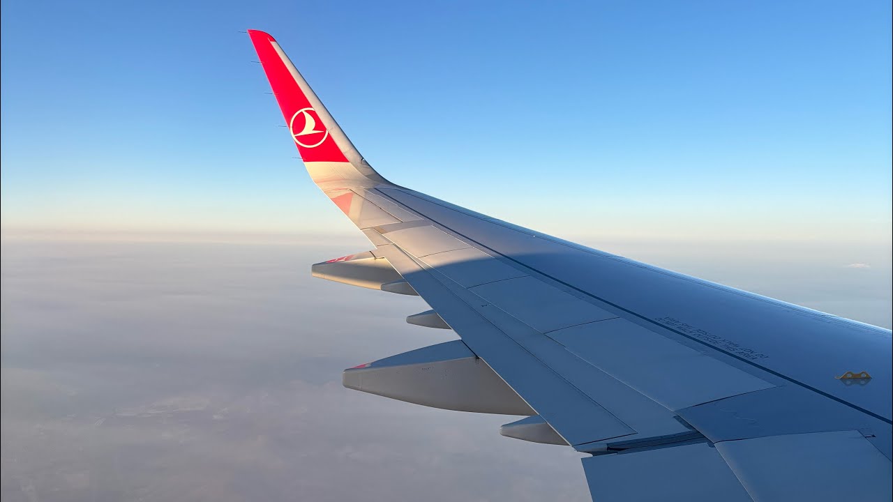 THY Airbus A321neo ile İstanbul Havalimanı’ndan Çukurova Havalimanı’na uçuş