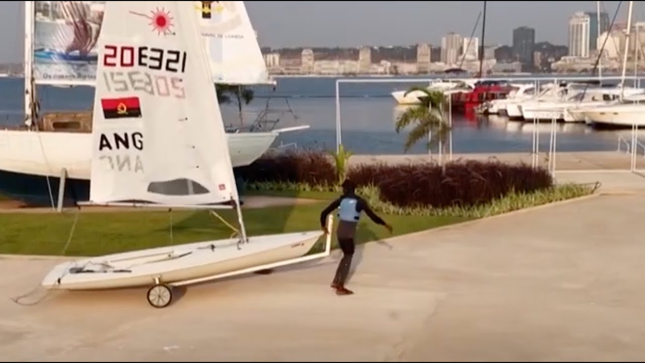 Angola's rising sailing star sets his sights on Paris Games