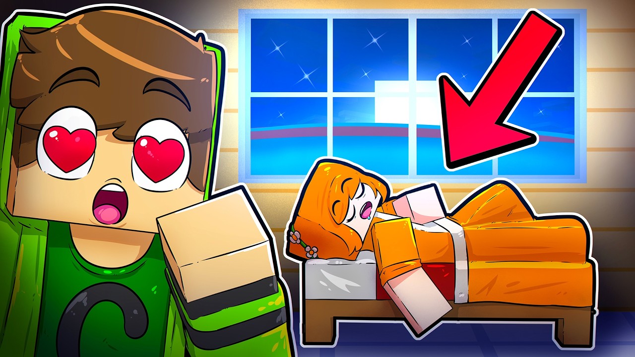Я провел ночь в доме своей пассии в Minecraft!