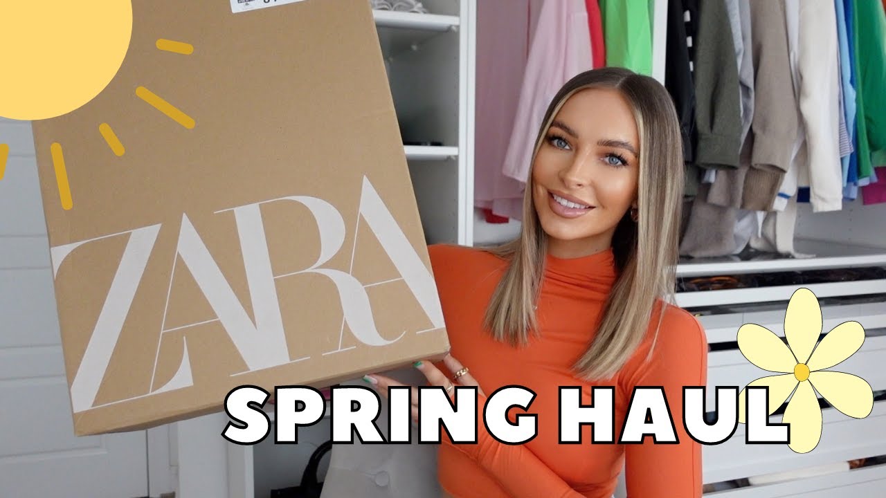 HUGE ZARA SPRING TRY ON HAUL 2022 | ALEXXCOLL