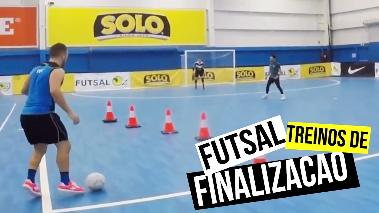 Treino de finalização para o Futsal |  Shooting drills for Futsal