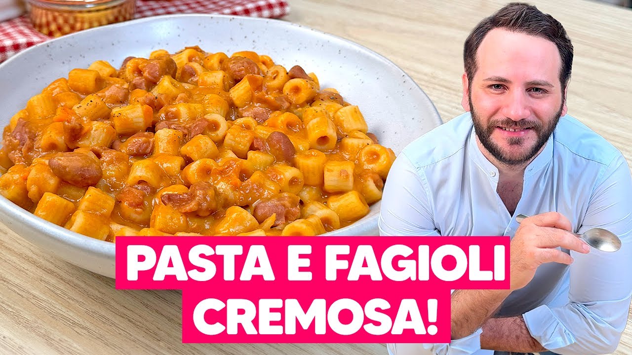 PASTA E FAGIOLI: come farla super cremosa e saporita