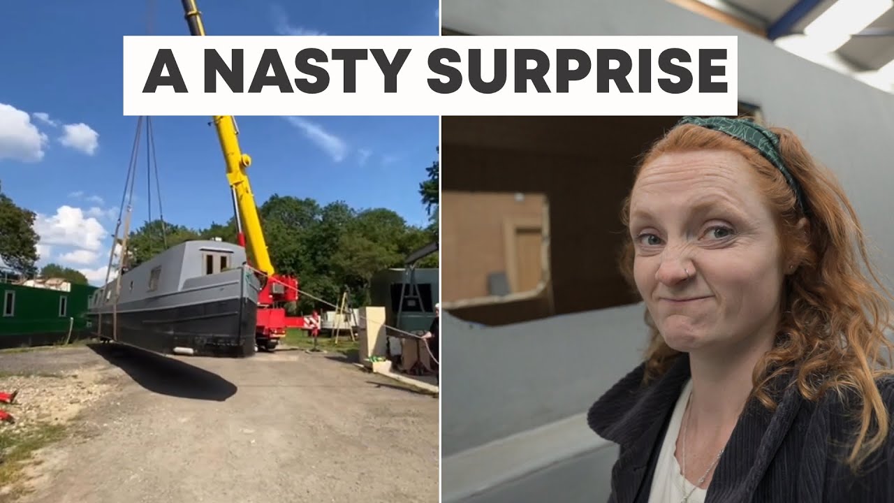 Обнаружение БОЛЬШИХ проблем с нашей НОВОЙ узкой лодкой | Исправление этой проблемы обойдется нам ...