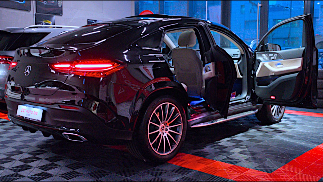 New Mercedes GLE Coupe Facelift 2024