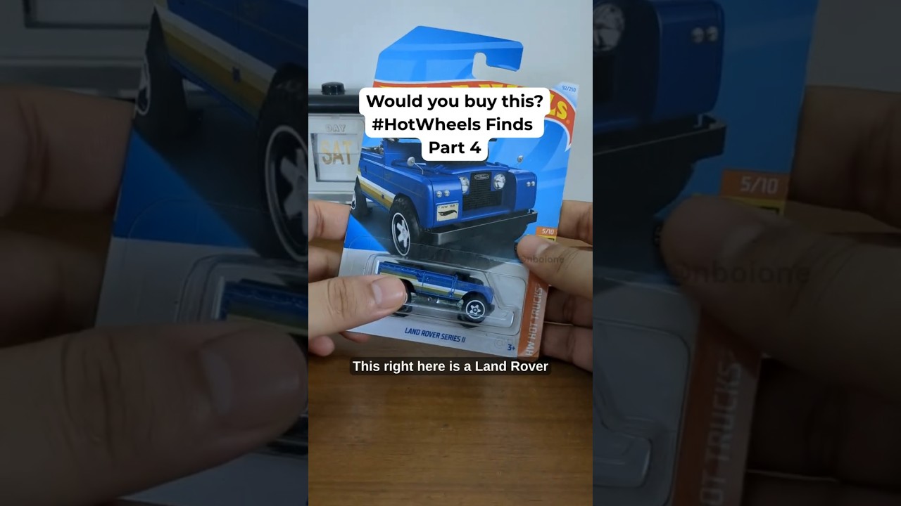 Is this Land Rover Series 2 HotWheels car worth the hype? | HotWheels in India #hotwheels #landrover