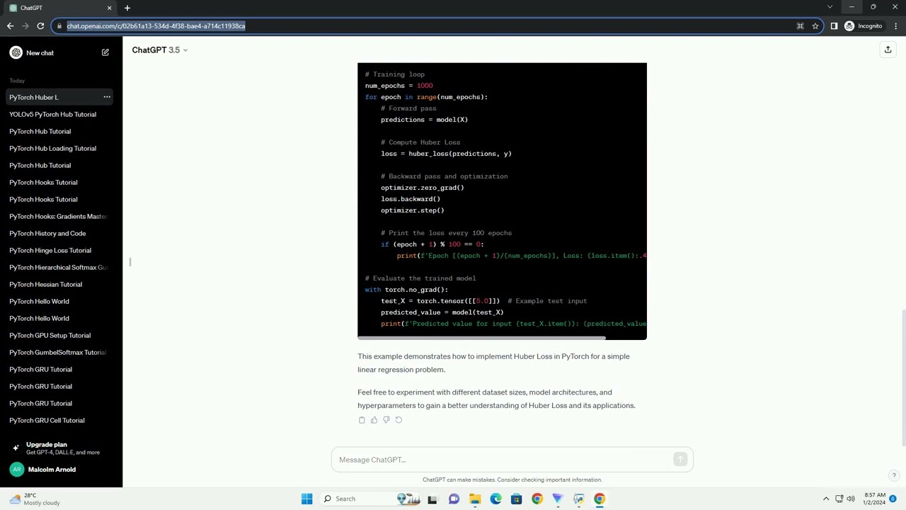 pytorch huber loss