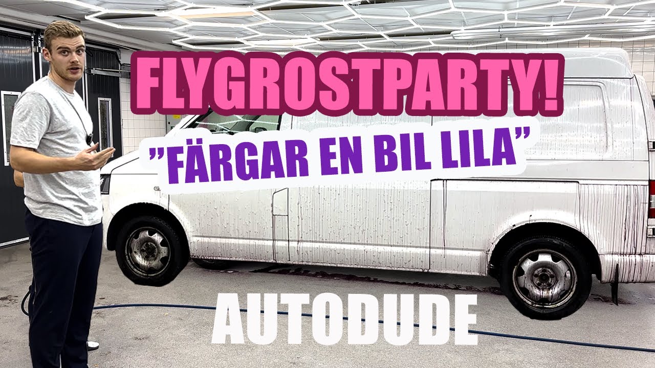 FLYGROSTATTACK! - Autodude tvättar skåpbil!