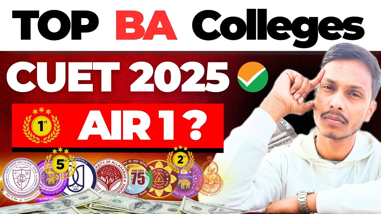BEST BA Colleges in INDIA under CUET UG 2025 |