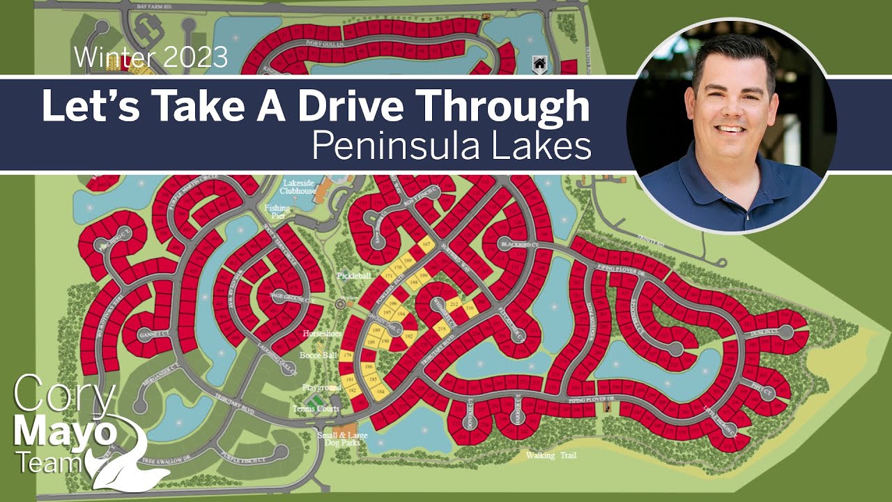 UPDATE: Tour Peninsula Lakes by Schell Brothers with REALTOR, Cory Mayo of The Cory Mayo Team.