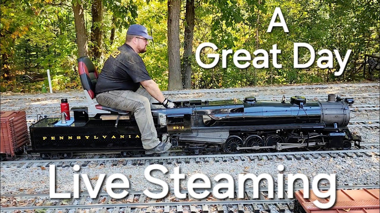Mill Creek Central Railroad Live Steam with Matt