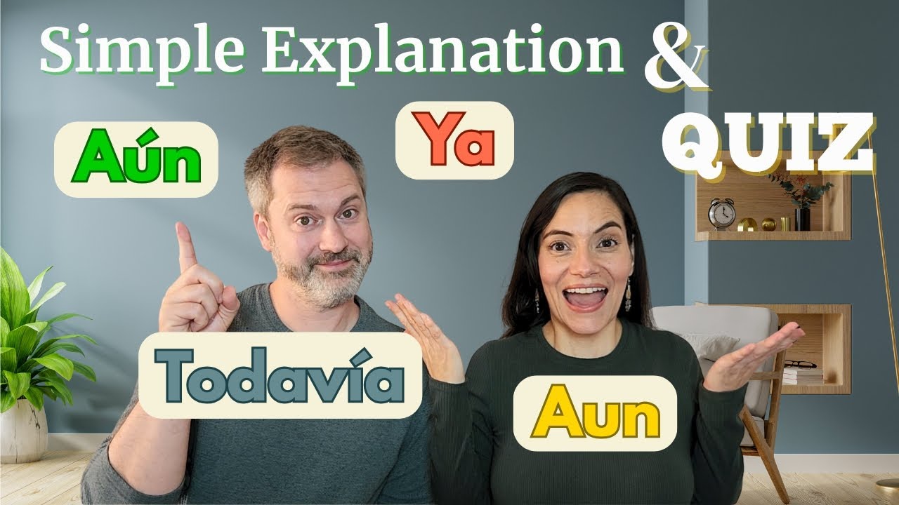 How to Use Todavía, Ya & Aún in Spanish | Simple Breakdown and Quiz!